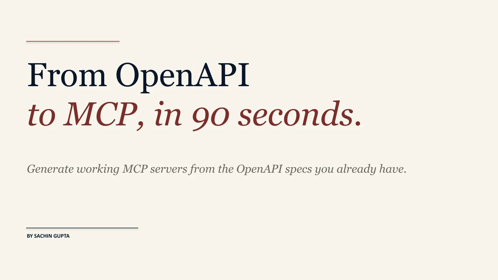 Speaking at DeveloperWeek — slide 1 of 14